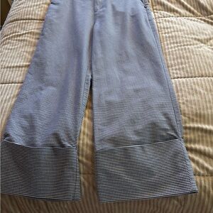 Scotch & Soda Navy Checkered Trousers